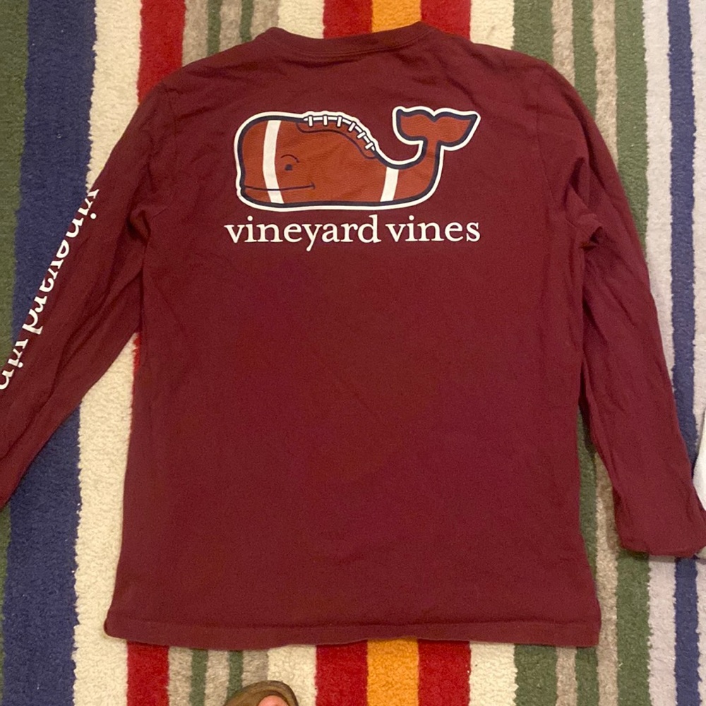 Football and Vineyard Vines